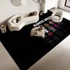 Kanye West Anmie Door Mat Washable Non-Slip Living Room Sofa Chairs Area Mat Kitchen Bedside Area Rugs