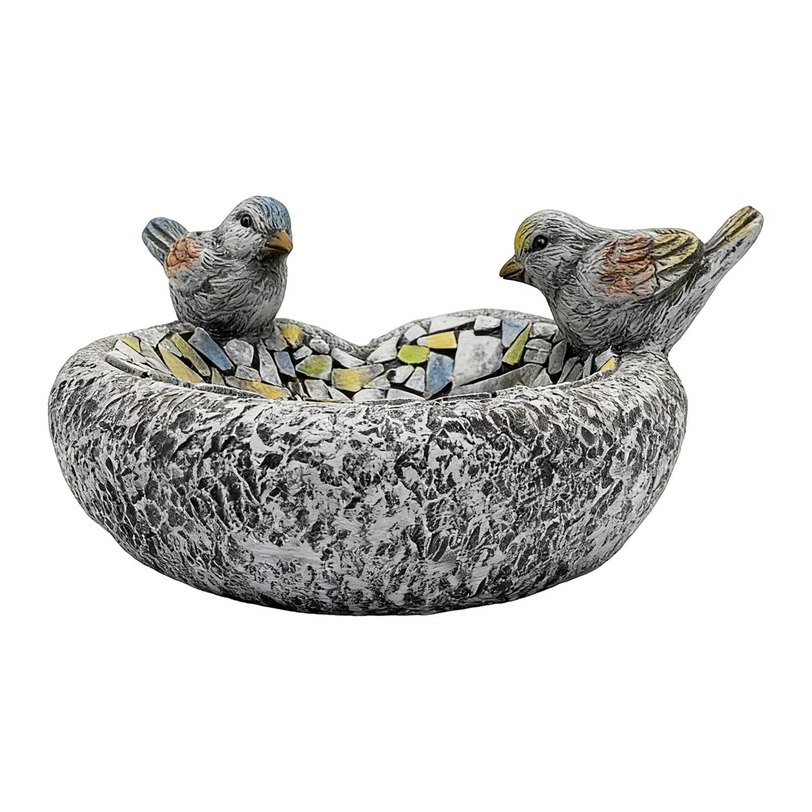 

Outdoor Resin Bird Feeder with Durable Construction and Weather Resistant Design Suitable for Garden and Backyard Use Easy to Fill and Clean One Size