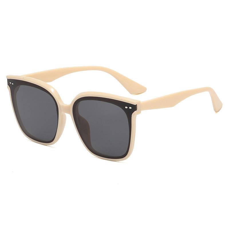 Sunglasses Women'S Advanced Sense Ins Sunglasses Men'S Trendy Uv Protection Fashion Big Face Thin Summer