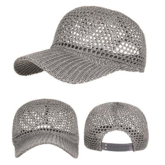 Summer Mesh Baseball Cap for Men Women Curved Brim