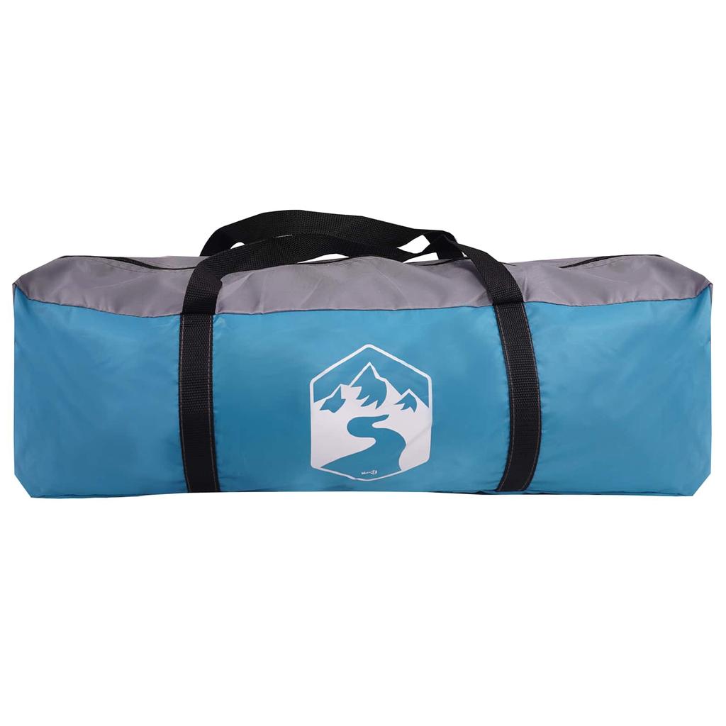 Family Tent Blue 500 x 400 x 230 cm Polyester and Steel
