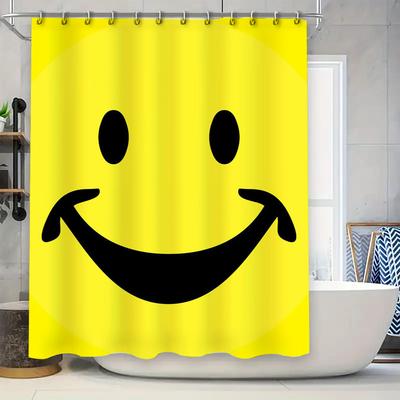 Adorable Cartoon Dog Shower Curtain Friends Forever Plush Puppy Bathroom Decor Printed Fabric Waterproof Bath Mat Multi Color De