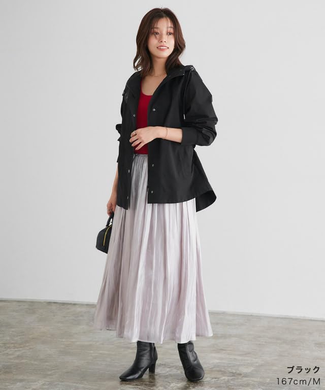 Horská parka vodoodpudivá s kapucí Flare Drost L Černá [klaun] dámská