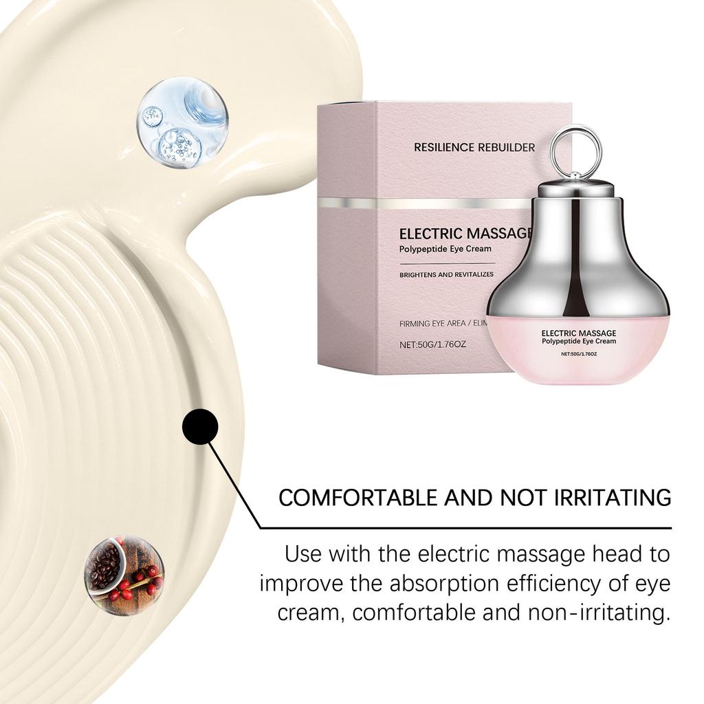 Augenmassage Elektrische Kopfhaut-Lifting-Creme Dunkle Ringe aufhellend Anti-Falten Feuchtigkeitsspendend Straffend Augenpflege