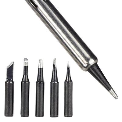 Puntas de Soldador JCD Negras 5 uds./juego 900m-T Punta de Soldadura sin Plomo Adecuado para 908S 908 Puntas de Soldadura de Máxima Calidad Cabeza de Soldadura