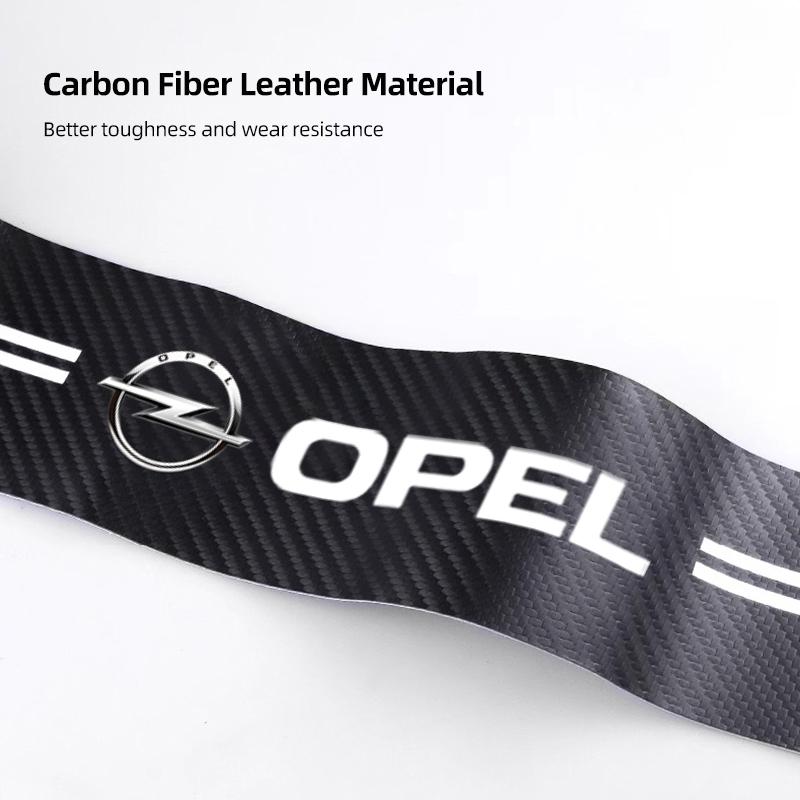 5Pcs Car Door Sticker Threshold Anti Scratch Decals Accessories For Opel Astra Grandland Corsa Mokka Frontera Insignia Zafira