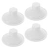 4Pcs Suction Cup Cat Window Perch Kit Large Diameter 85Mm Heavy Duty for Active Cats Bathroom Balcony Use