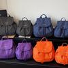 Schoolbag plaid backpack 1011 spring new large-capacity casual drawstring backpack personalized lightweight foreign style travel bag women