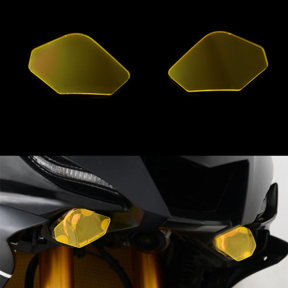Buy REALZION Motorcycle Headlight Protection Cover Screen Lens Head Light Guard For Yamaha MT10