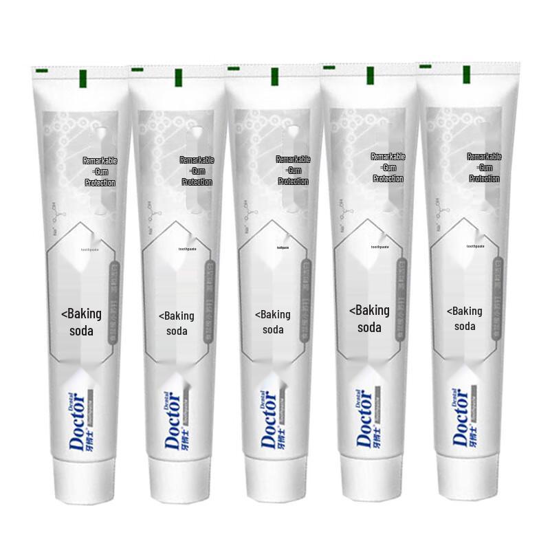 DR. Zahncreme mit Backpulver 5er-Pack