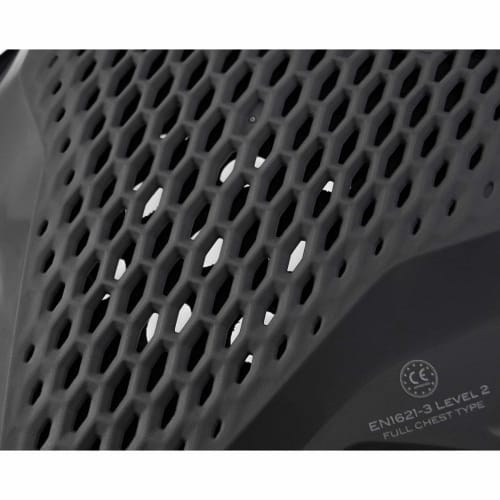 Komine Motorcycle Air Through CE Level 2 Body Armor Fit Black Free SK-828 12998 Protector CE Standard Level 2