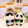 Cat Hamster Mouse Panda Plush Toy Animal Stuffed Doll Bedroom Gift Decoration