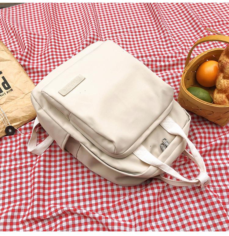 Lightweight Macaron Korean Style Backpack Practical For Primary And Middle School Students 2023 New Japanese Double Shoulder Bag