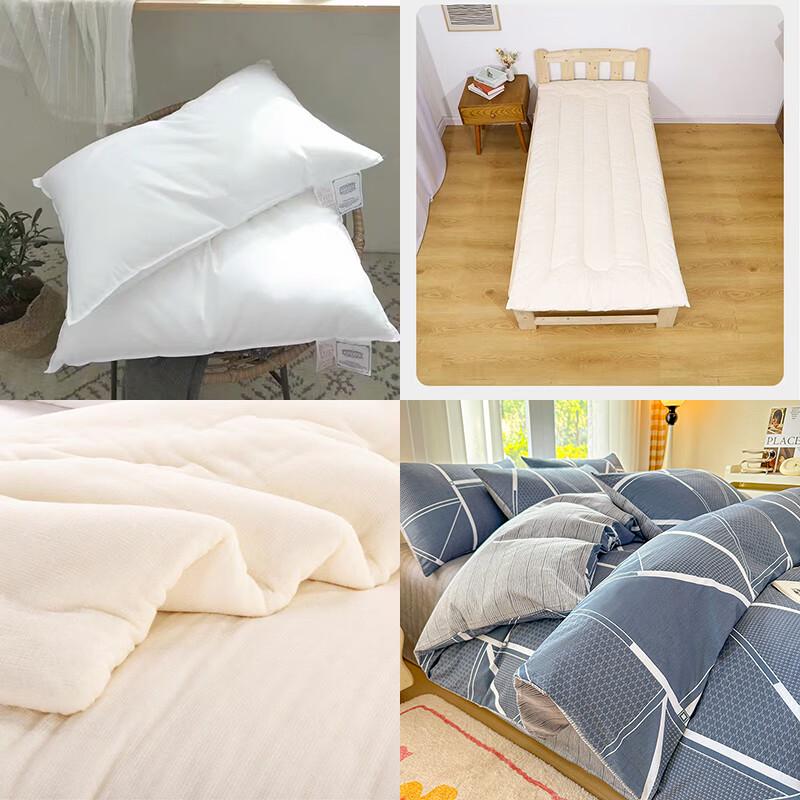 

Cotton White Goose Down 6-Piece Bedding Set