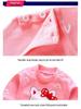 Children's Pure Cotton Base Layer Set - Baby & Girls' School Uniform Style, Autumn & Spring Wear