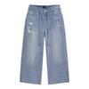 GAP Women's 2026 Spring Wide-Leg Cropped Jeans
