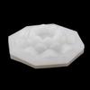 Lotus Flower Shaped Plastic Candle for Home DIY Making Crafts Accessoires 5.5x2.7cm