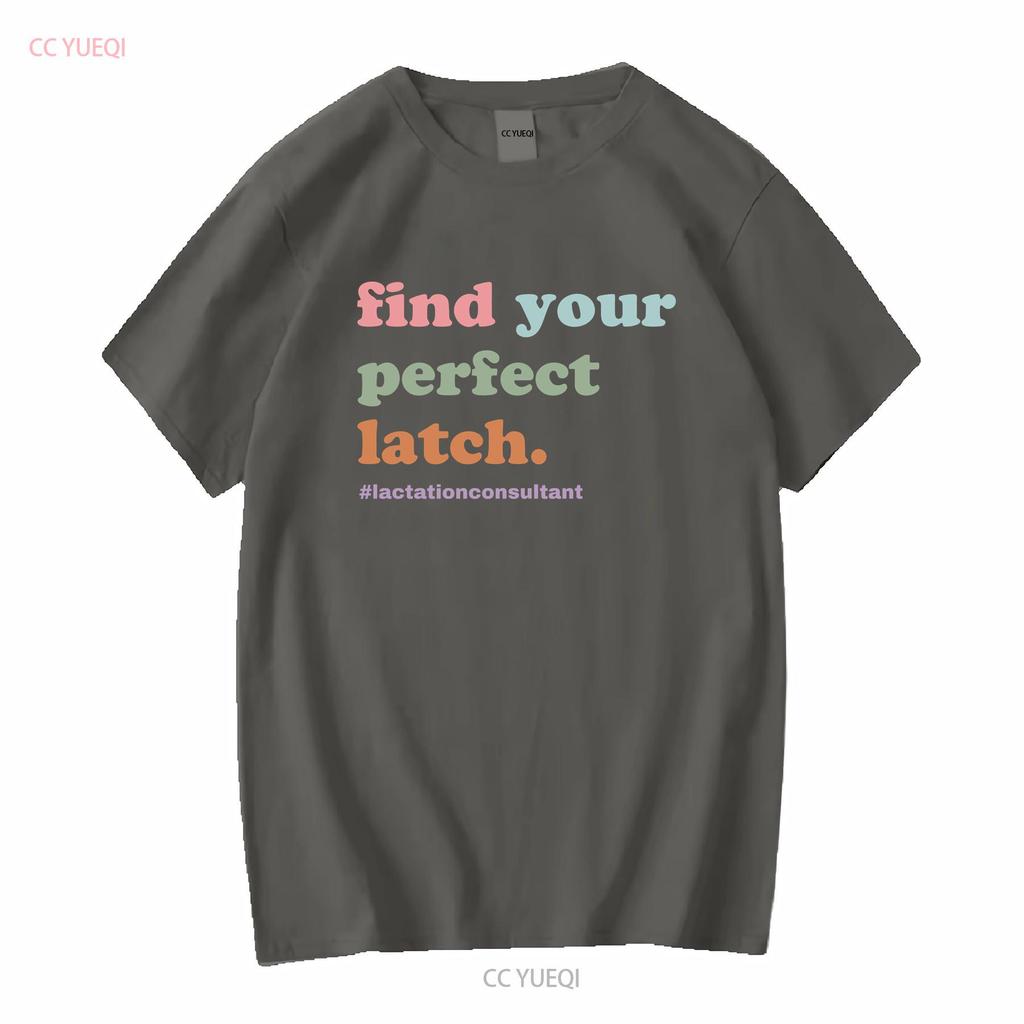 Funny Lactation Consultant T Shirt Doula Midwife GifT Breastfeeding Support Top Nurse Mom Maternity Apparel for Vintage Washed