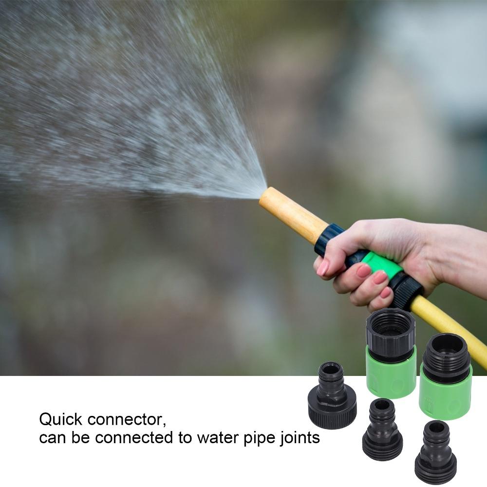 Plastic Quick Connector with Rubber Gaskets Garden Hose Connector  Home Garden Use