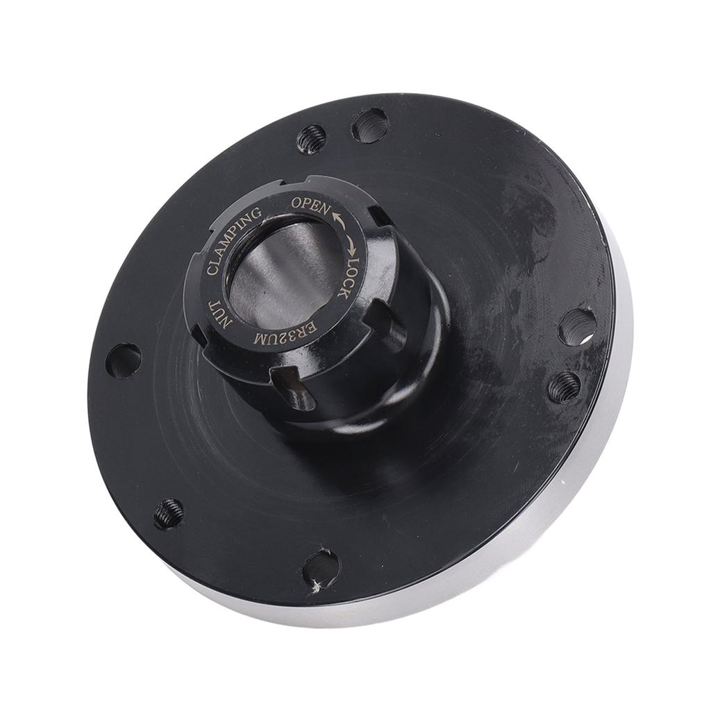 Spannzangenfutter, 7 Löcher, 4,92 Zoll Durchmesser, 1,97 Zoll Höhe, für CNC-Fräsmaschinen, Drehmaschinen, Gravur