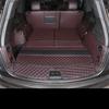 Auto Full Coverage Trunk Mat For Cadillac XT6 7-Seat 2020 Car Boot Cover Pad Cargo Liner Interior Protector Accessories