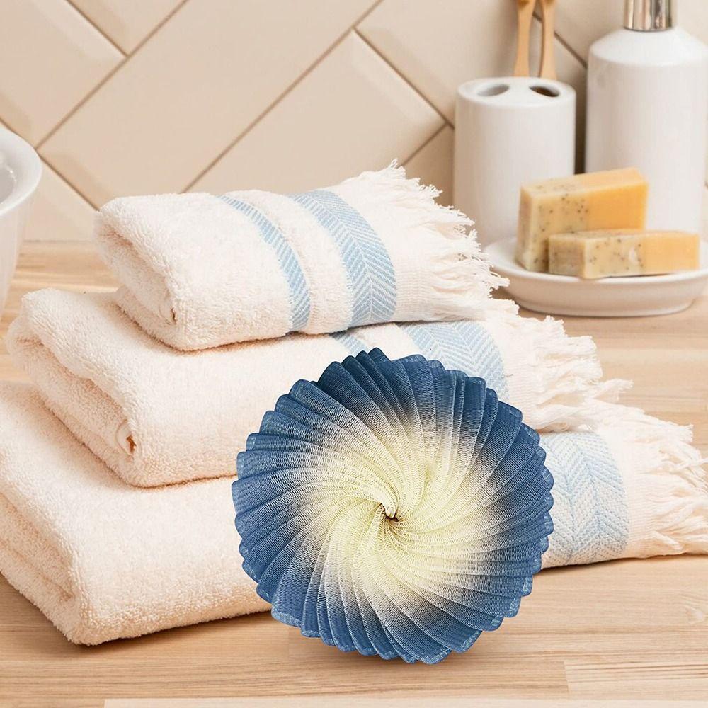 

Loofah-Soft Bath Sponge Mesh Pouf Bath Sponge Shower Puff Flower Bouquet Shower Scrubber