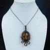 Tree Of Life Baltic Amber Pendant, 999 Copper Wire Wrapped Gemstone Jewelry, Handmade Pendant For Mother Day
