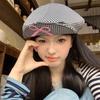 Korean Chic Style Y2k Button Beret Hat With Vintage Appeal And Comfortable Fit All For