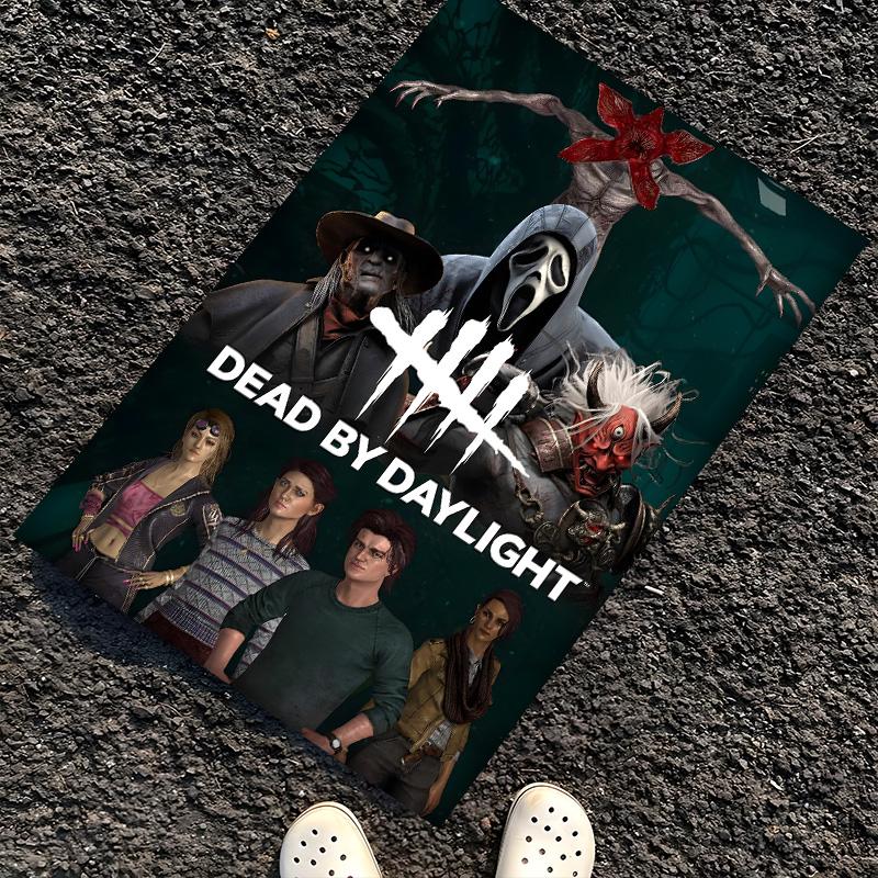 Dead Daylight Polyester Carpet, Soft Indoor Mat for Office Chair, Living Room, Computer Desk - Decorative Home Office Rug Design