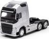 Volvo fh 500 3 osiowy ciągnik siodłowy model welly metal 1:32 srebrny