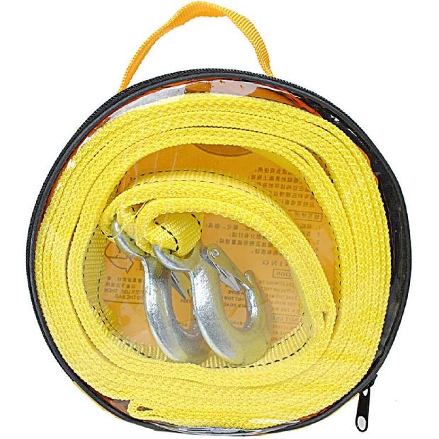 5 Ton 4 Meter Tow Rope Fit for Truck Snatch Strap Off-Road Towing Ropes Trailer Winch Cable Belt Car Traction Rope