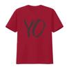 Yo For Yolo Adult Unisexs T Shirt Vintage Washed Streetwear Homme Top For Everyday Wear Unisex Versatile Soft Stretched Casual