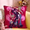 Cushion Cover Short Plush Throw Pillow Soft Washable Sofa Bed Office Cushion Hot Anime S-Soul Eaters