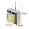 2 Pcs Audio Transformers 600:600 Ohm Europe 1:1 Ei14 Isolation Transformer