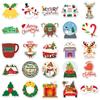 50 Christmas Graffiti Stickers Personalized Cartoon Holiday Creative Decoration Luggage Phone Case