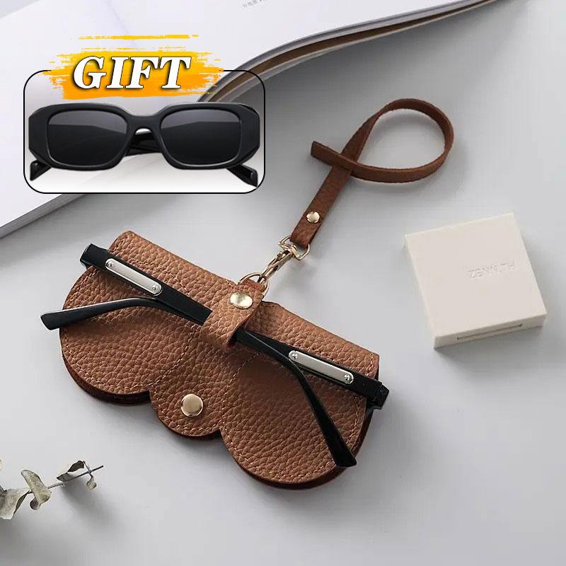 

Костюм для солнцезащитных очков, винтажный кожаный футляр для очков, переносная мягкая кожаная сумка для солнцезащитных очков PR, чехол для хранения солнцезащитных очков на открытом воздухе, костюм для совместного использования