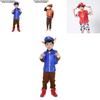 Adorable Kids Chase Blue Shepherd Polyester Costume For Halloween Cosplay Events