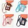 Neck Lanyard Student Card Bag Coin Purse ID Card Holder Fashion Card Badge Holder  Office Supplies