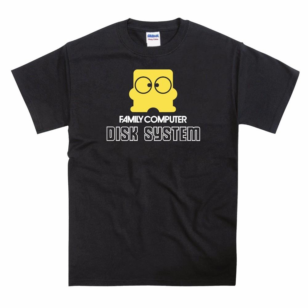 Футболка в стиле NES Famicom Disk System XL