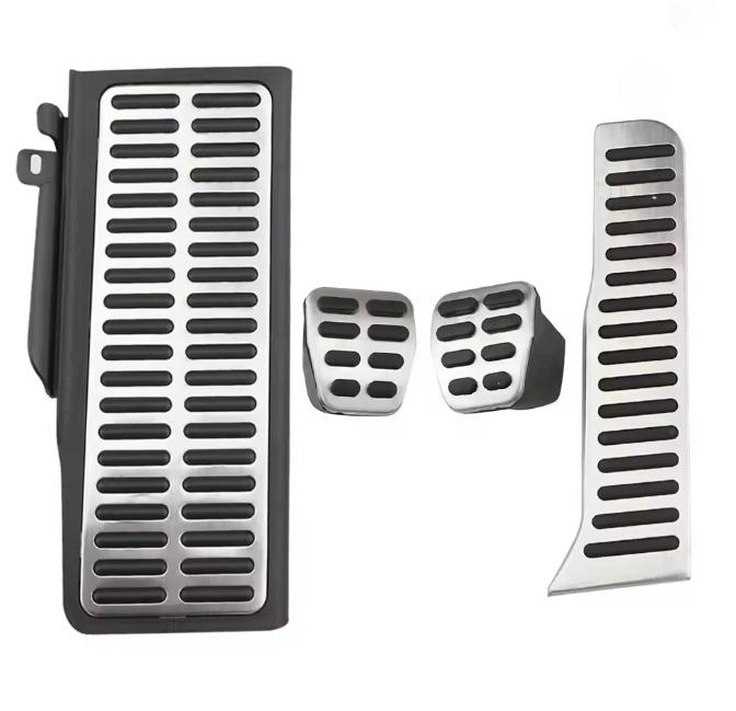 Pedale Auto din Oțel Inoxidabil LHD Gaz Frână Repaus Picior Acoperire Pedală pentru Volkswagen VW CC Passat B6 B7 R36 R-line pentru Skoda Superb