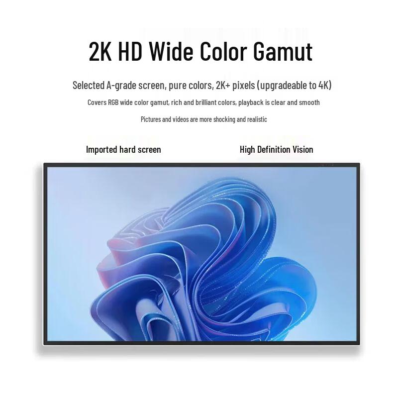 55-inch Wall-Mounted Touchscreen Kiosk with Windows i3 (CN version)