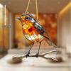 Bird Theme Sun Catcher Acrylic Ornamen Sign, Nurseries, Vintage Home Decor Wall for Bar Kitchen, Restaurant Shop Wall Decor, Farmhouse Lake Life Decor