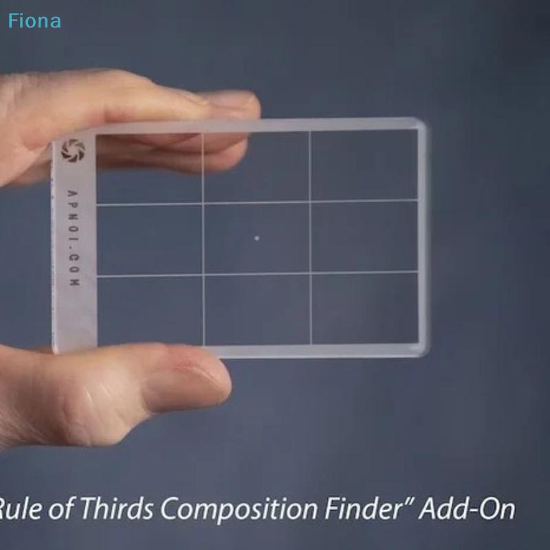 Golden Ratio Ruler Viewfinder, Optical Fibonacci Spiral Measuring Tool for Art, Design & Photography