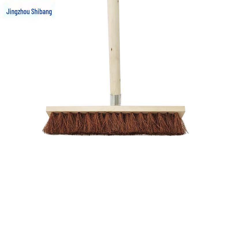 Long Handle Palm Bristle Floor Cleaning Brush