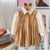 Girl's Spring/Autumn Princess Dress: Academic Style Toddler Skirt TQ165