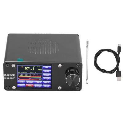 Full Band Radio Receiver FM LW MW SW SSB Portable Handheld Recorder Si4732 2.4in Touch Screen