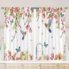 Witchy Gothic Aesthetic Spring Nature Curtain for Living Room Modern Curtains for Bedroom High Shading Drapes Kitchen Curtains