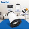 Compatible Replacement Parts for Iris Ohyama HEPA and Handheld Vacuum Cleaners and of IC-H50-B, IC-H50 Filters, IC-H50-CW IC-H50-HA (Pack 4)