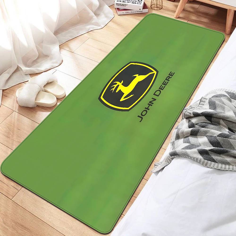 J-John Logo D-Deeres Floor Mat INS Style Soft Bedroom Floor House Laundry Room Mat Anti-skid Household Carpets