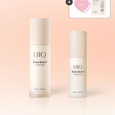 Biome Barrier Cream Mist 100ml & 50ml (+ Herz Handspiegel, 5 Fantastische Schärpen)